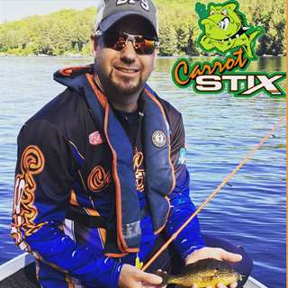Carrot Stix CASTING 7' MEDIUM HEAVY WILD ORANGE Bass Fishing Rod