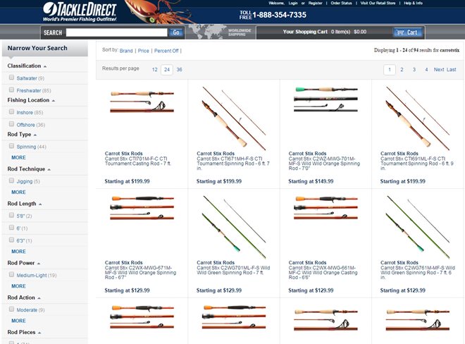 Carrot Stix is available at Tackle Direct